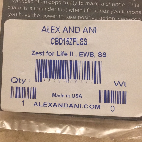 Alex and Ani Zest for Life Bangle - Picture 2 of 3